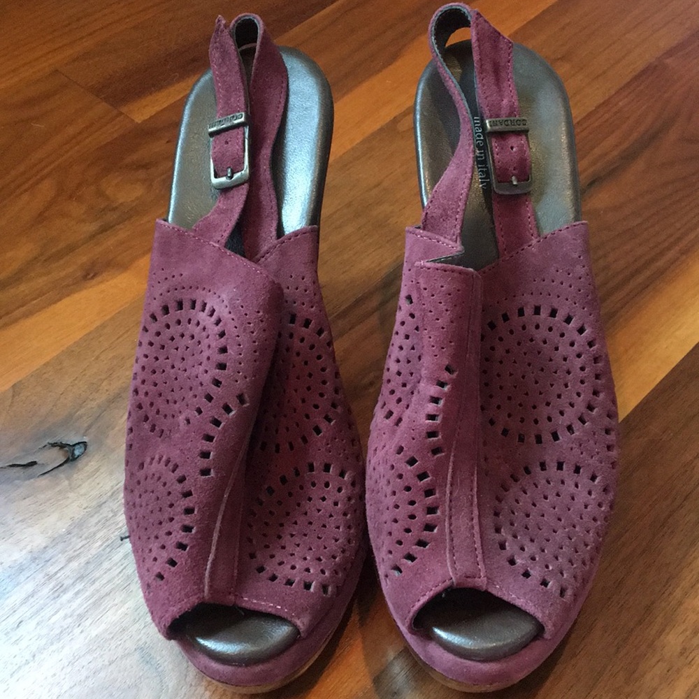 Cordani Hartman Slingback Platform Boho 39